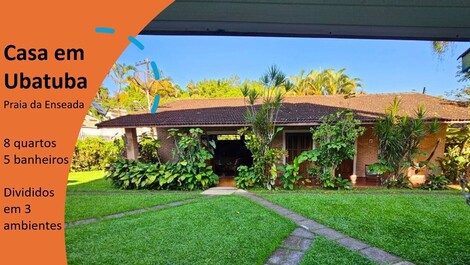Casa para alugar em Ubatuba - Enseada
