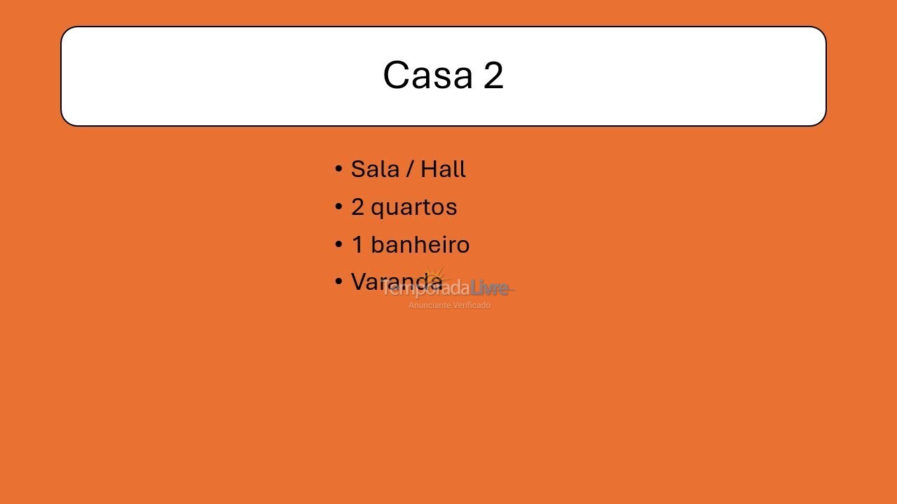 Casa para alquiler de vacaciones em Ubatuba (Enseada)