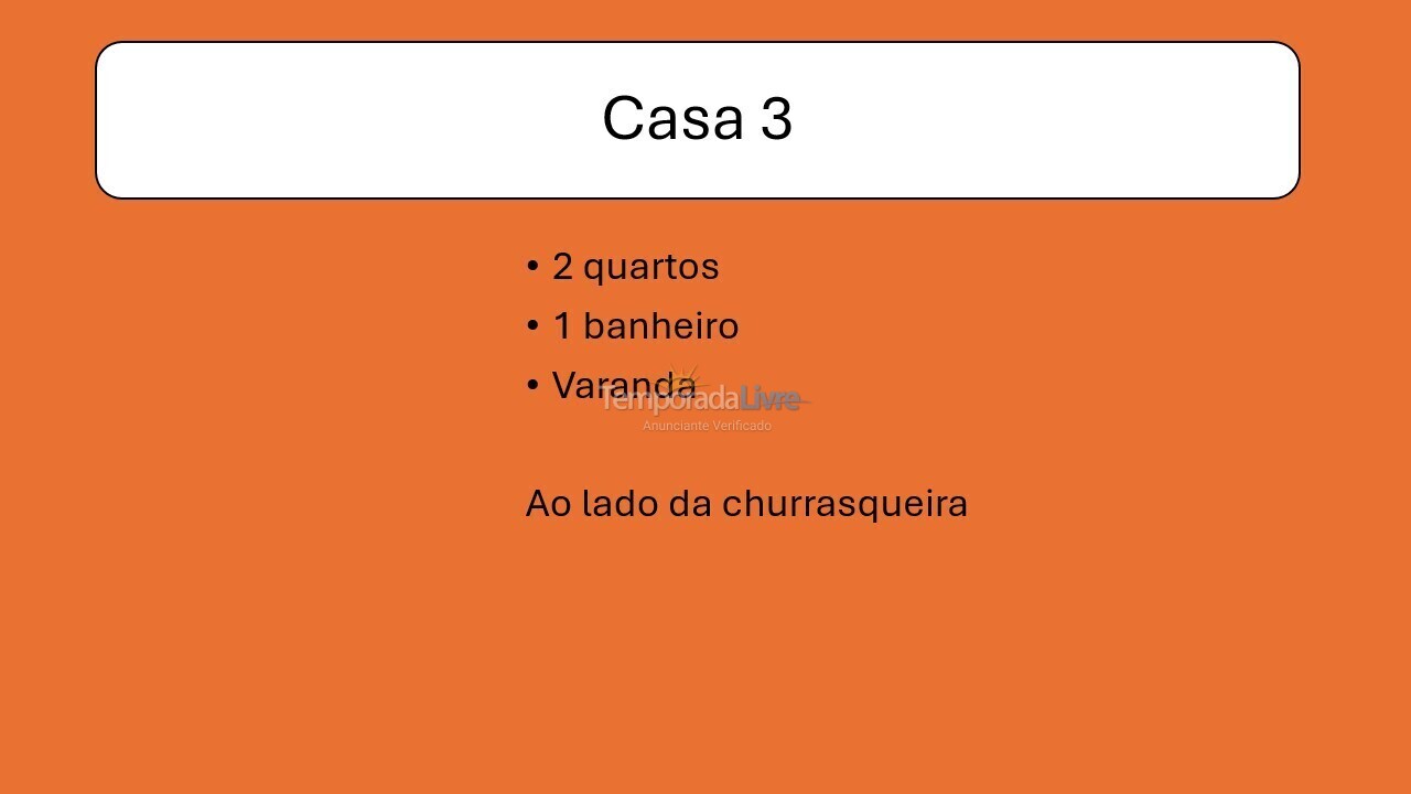 Casa para alquiler de vacaciones em Ubatuba (Enseada)
