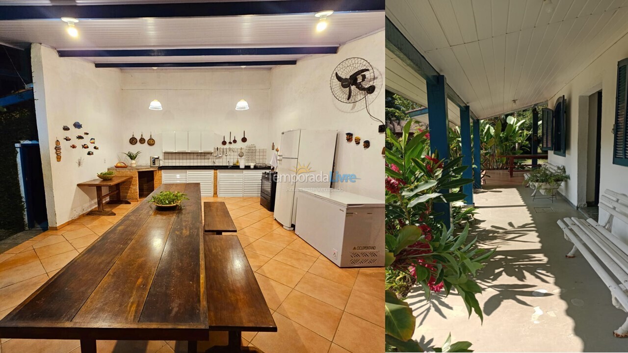 Casa para alquiler de vacaciones em Ubatuba (Enseada)