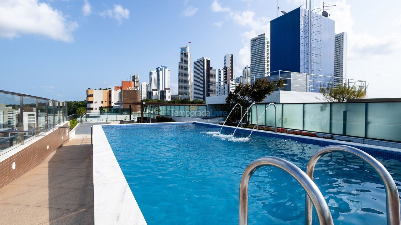 Apartamento para alquiler de vacaciones em João Pessoa (Pb Praia de Cabo Branco)