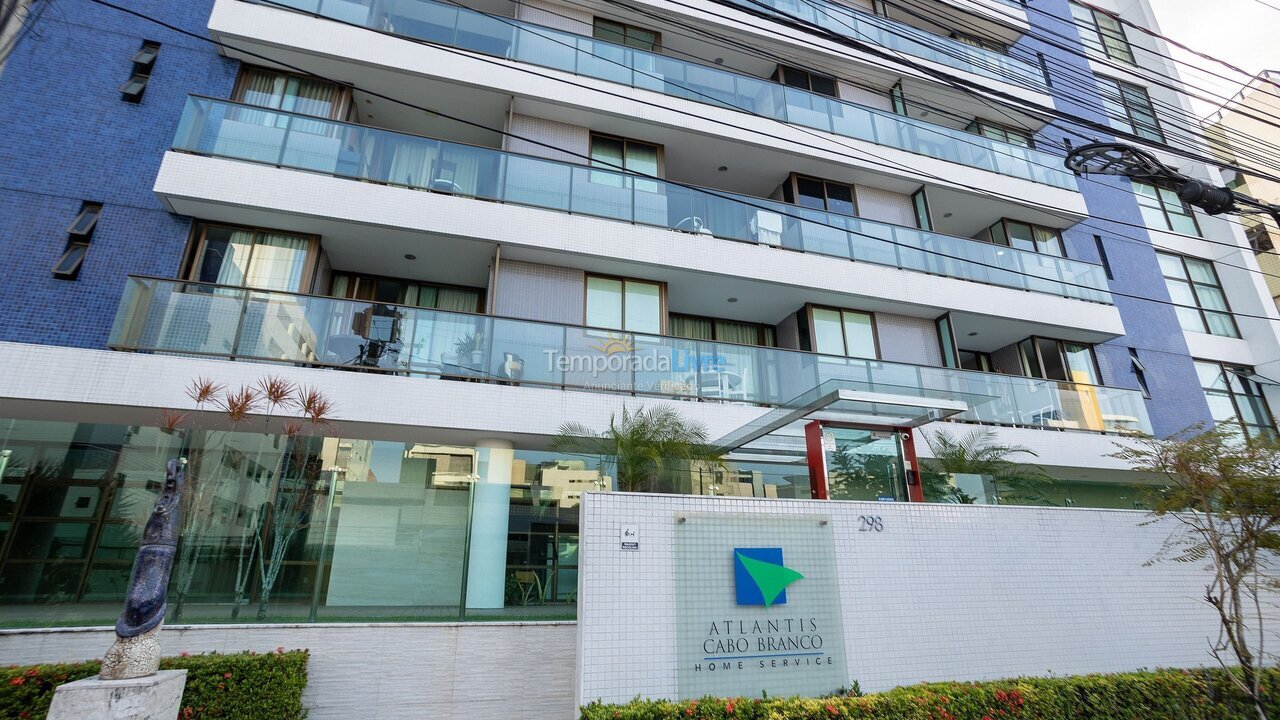 Apartamento para alquiler de vacaciones em João Pessoa (Pb Praia de Cabo Branco)