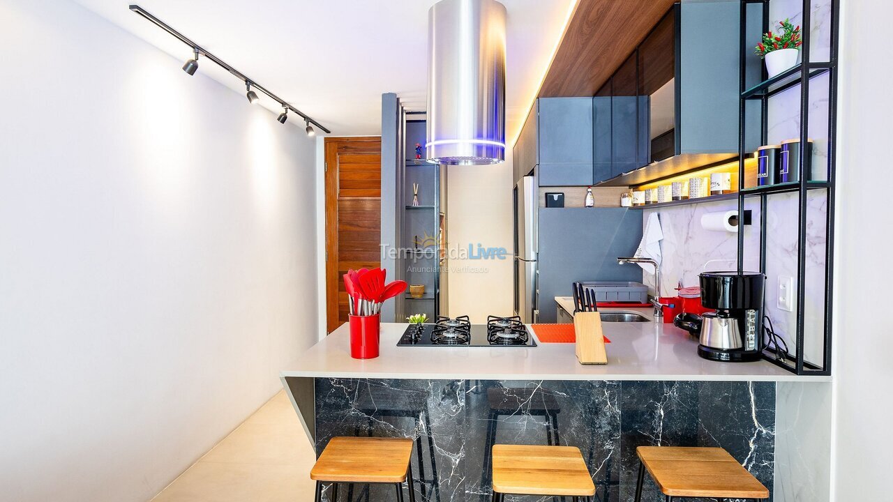 Apartamento para alquiler de vacaciones em João Pessoa (Pb Praia de Cabo Branco)