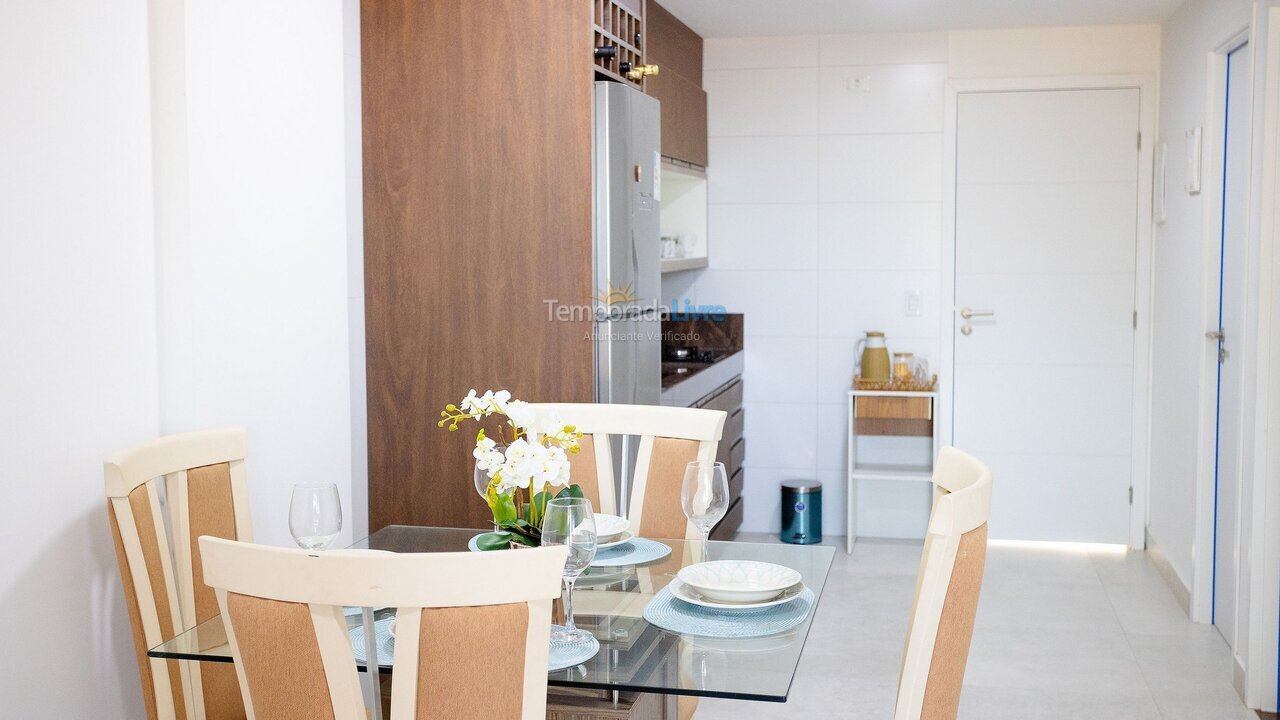 Apartamento para alquiler de vacaciones em João Pessoa (Pb Praia de Cabo Branco)