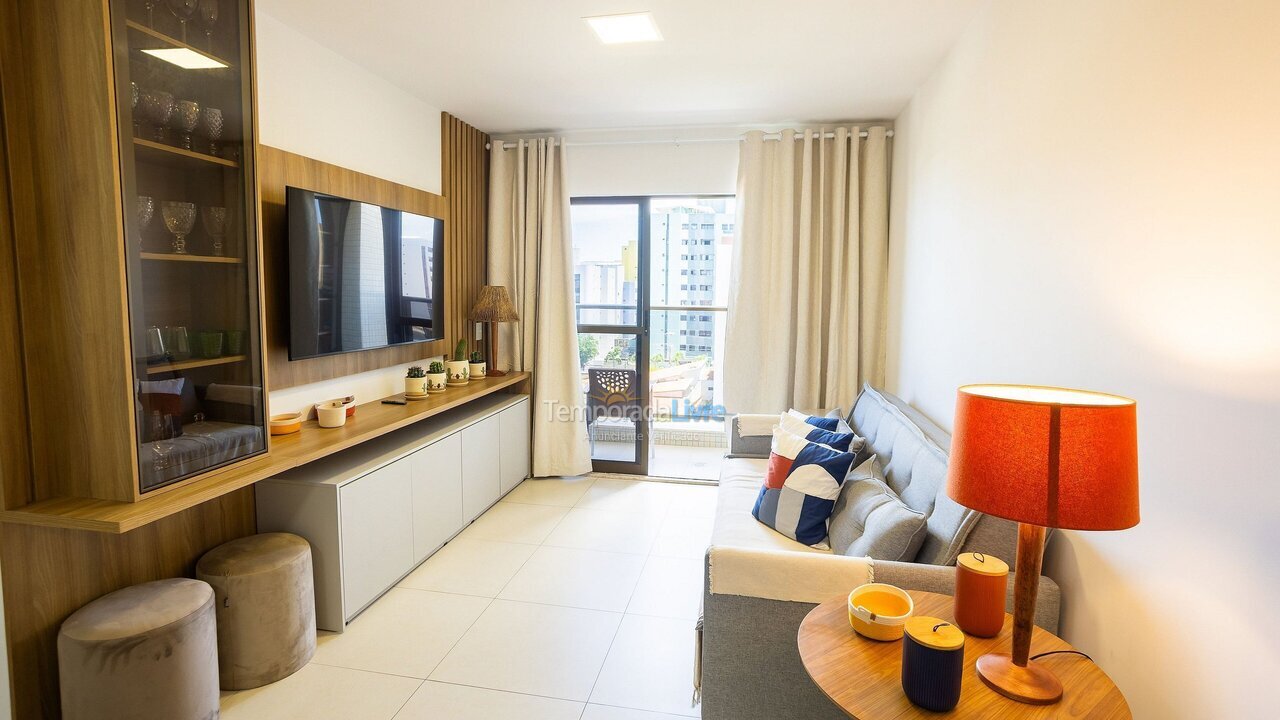 Apartamento para aluguel de temporada em João Pessoa (Pb Praia de Cabo Branco)