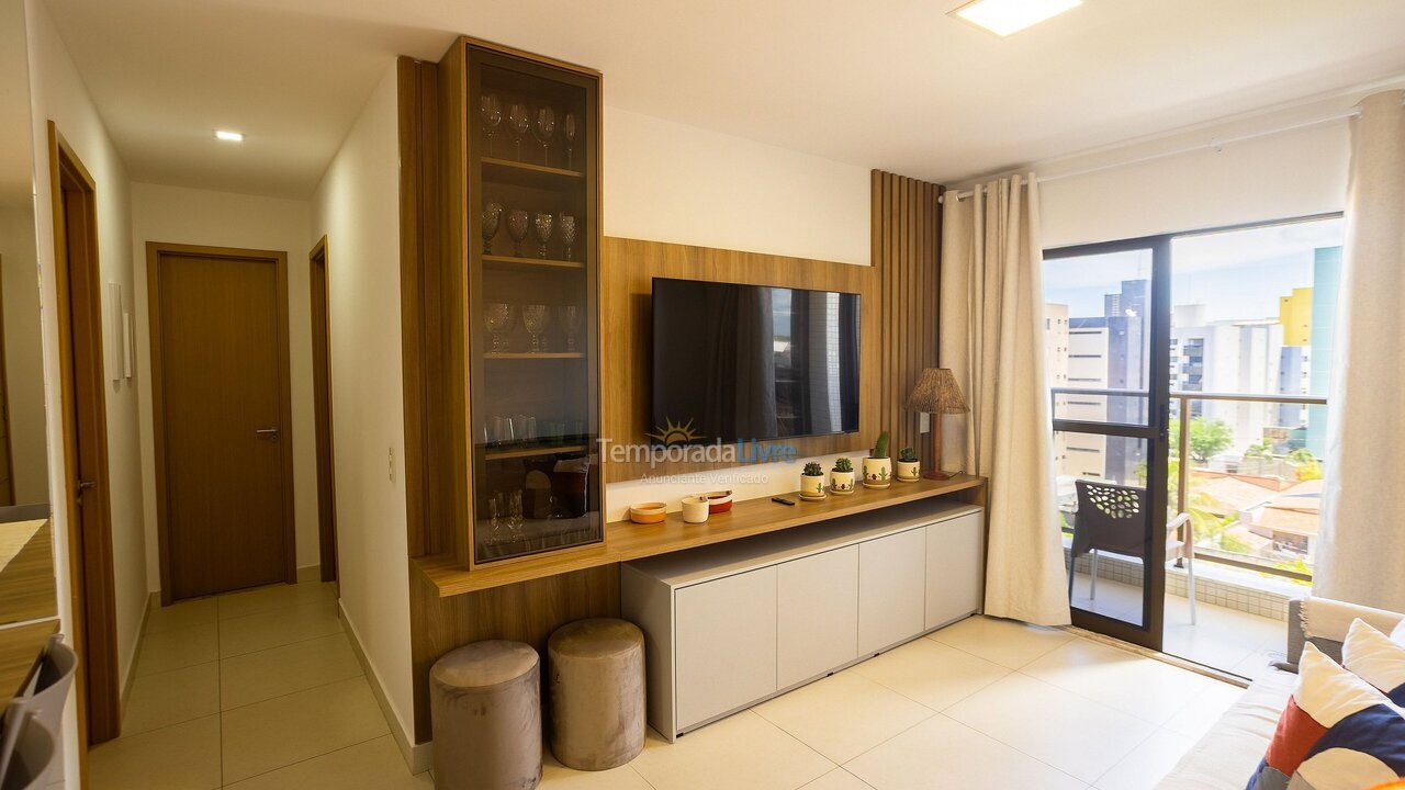 Apartamento para aluguel de temporada em João Pessoa (Pb Praia de Cabo Branco)