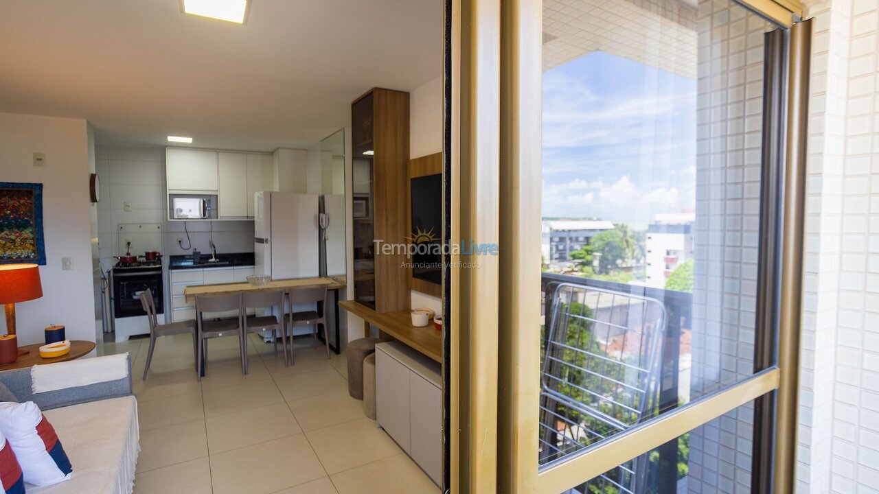 Apartamento para aluguel de temporada em João Pessoa (Pb Praia de Cabo Branco)