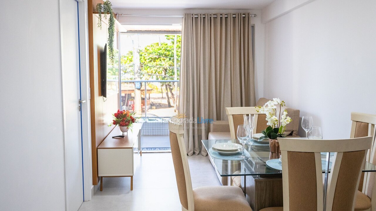 Apartamento para alquiler de vacaciones em João Pessoa (Pb Praia de Cabo Branco)