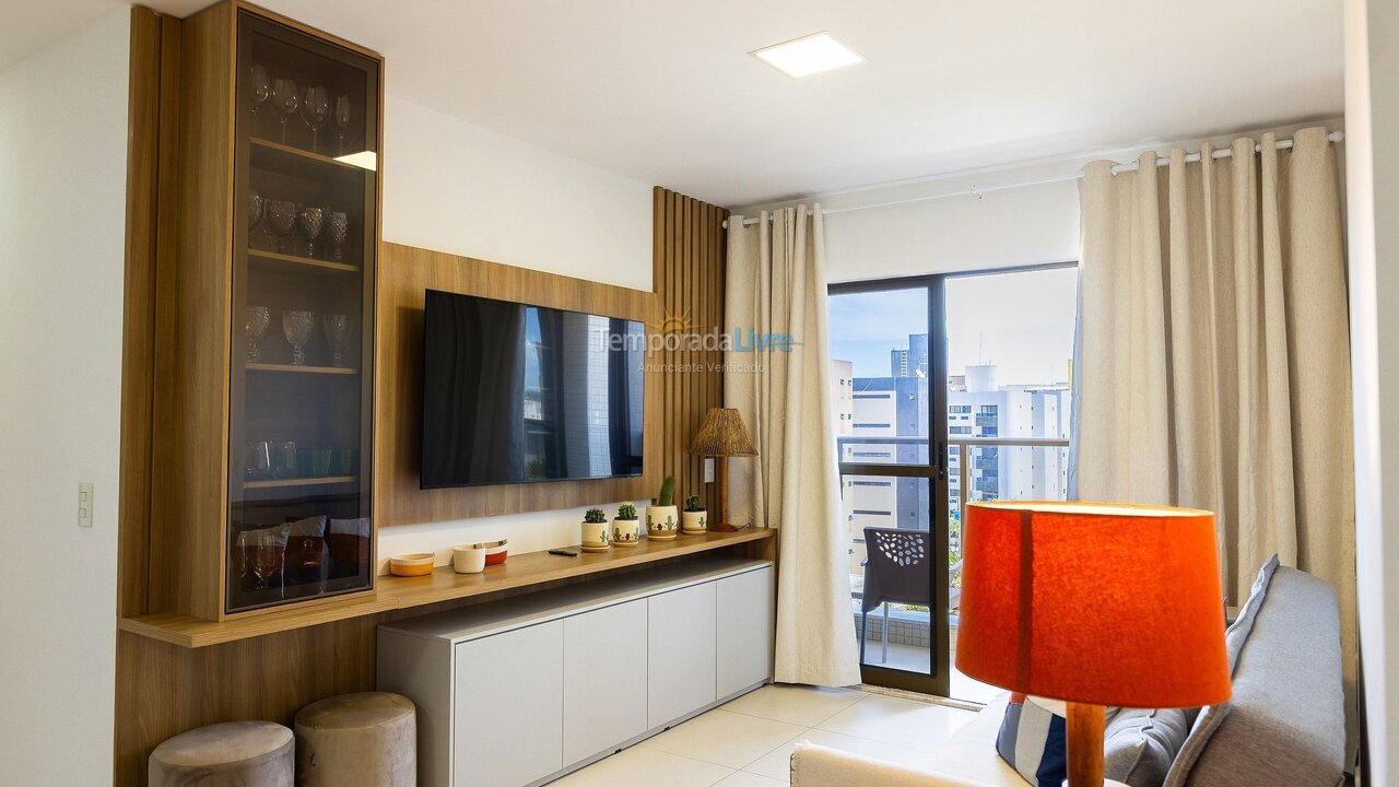 Apartamento para aluguel de temporada em João Pessoa (Pb Praia de Cabo Branco)