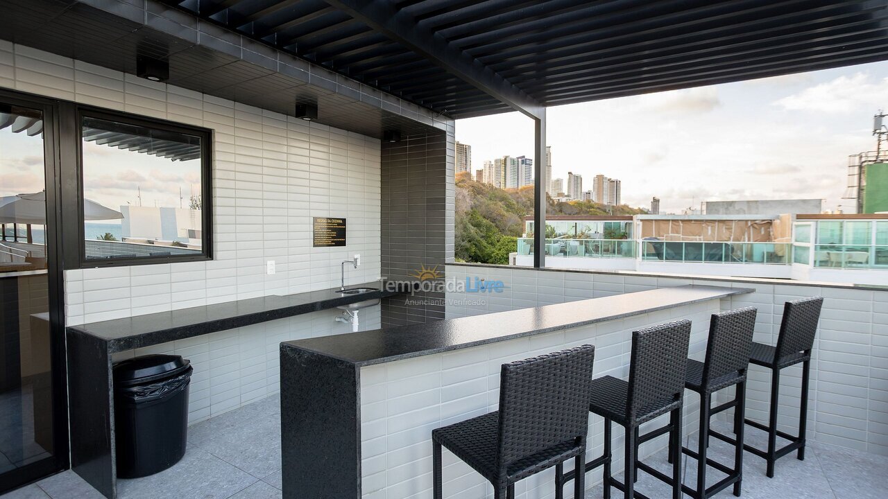 Apartamento para aluguel de temporada em João Pessoa (Pb Praia de Cabo Branco)