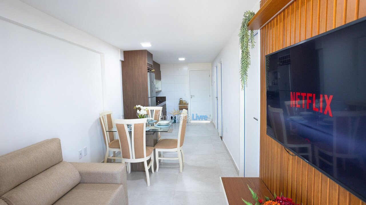 Apartamento para alquiler de vacaciones em João Pessoa (Pb Praia de Cabo Branco)