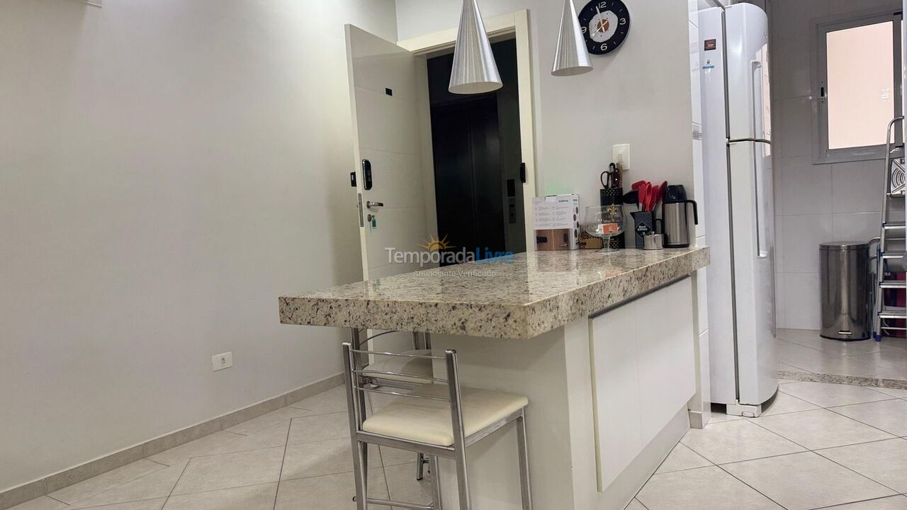 Apartamento para aluguel de temporada em Bertioga (Riviera de São Lourenço)