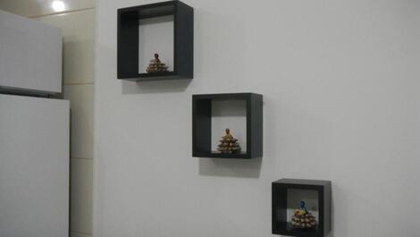 Apartamento amueblado y decorado en Coroa Vermelha