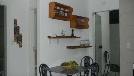 Apartamento amueblado y decorado en Coroa Vermelha