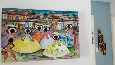 Apartamento amueblado y decorado en Coroa Vermelha