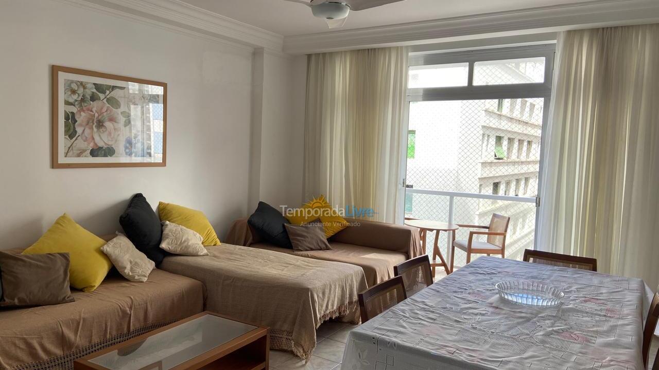 Apartamento para aluguel de temporada em Guarujá (Pitangueiras)