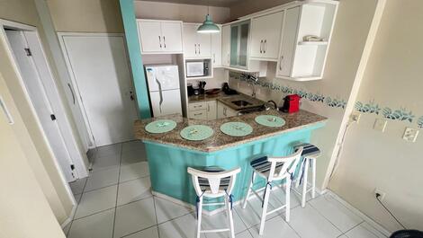 Apartamento con preciosas vistas al mar a 80 metros de la playa.