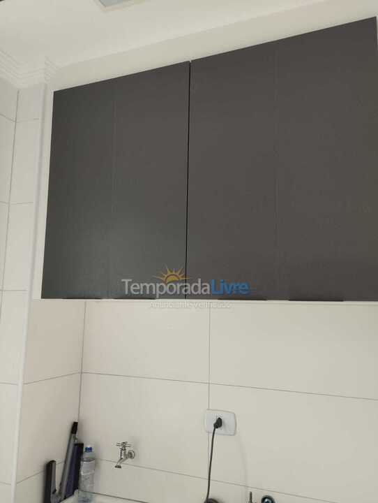 Apartamento para aluguel de temporada em Praia Grande (Praia do Caiçara)