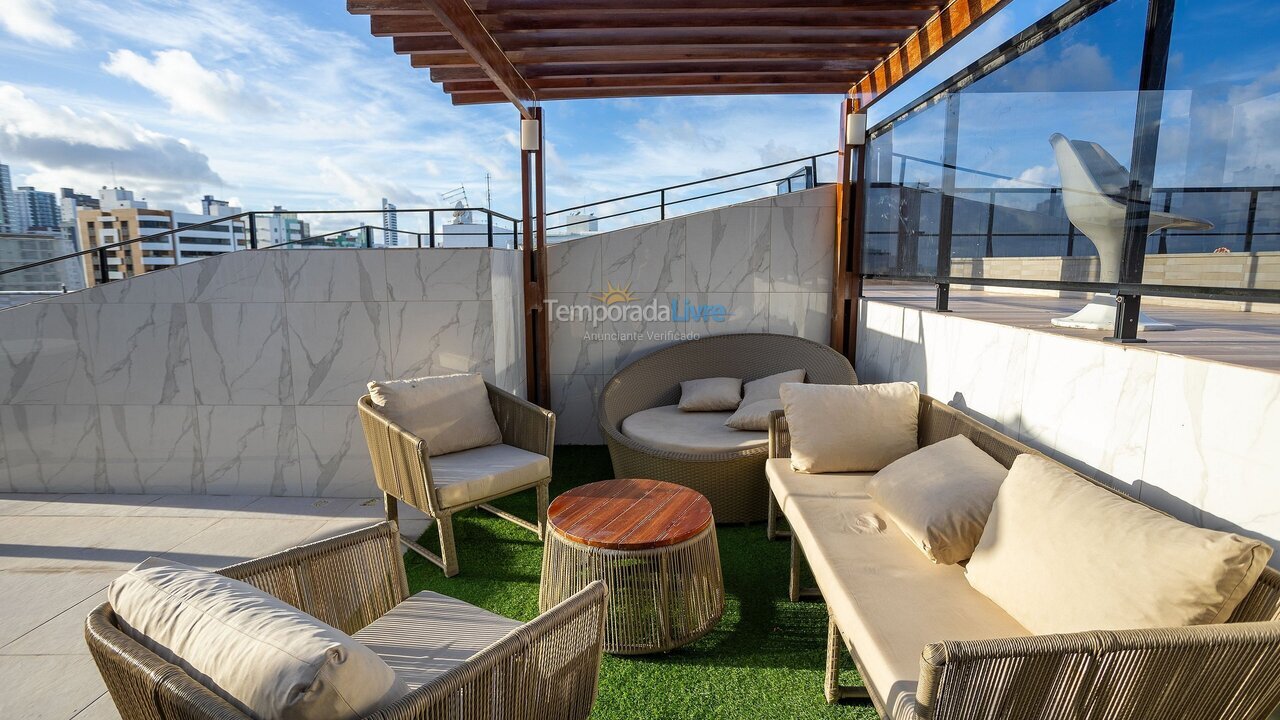 Apartamento para alquiler de vacaciones em João Pessoa (Pb Praia de Tambaú)