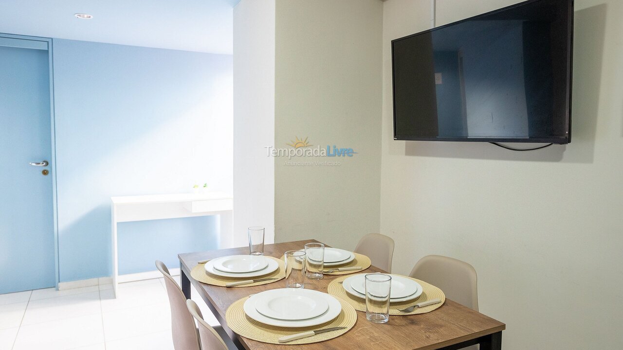 Apartamento para alquiler de vacaciones em João Pessoa (Pb Praia de Tambaú)