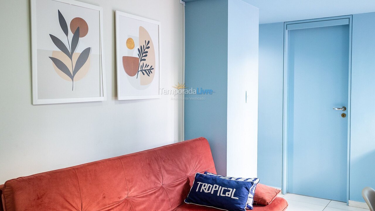 Apartamento para alquiler de vacaciones em João Pessoa (Pb Praia de Tambaú)