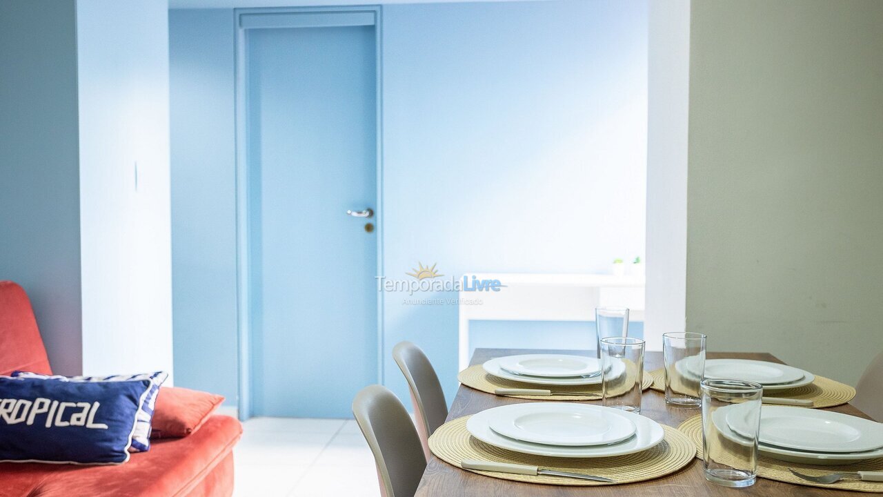 Apartamento para alquiler de vacaciones em João Pessoa (Pb Praia de Tambaú)