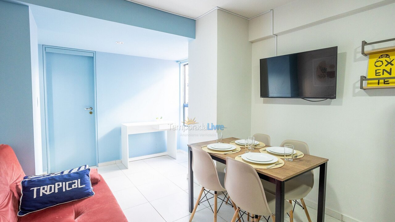Apartamento para alquiler de vacaciones em João Pessoa (Pb Praia de Tambaú)
