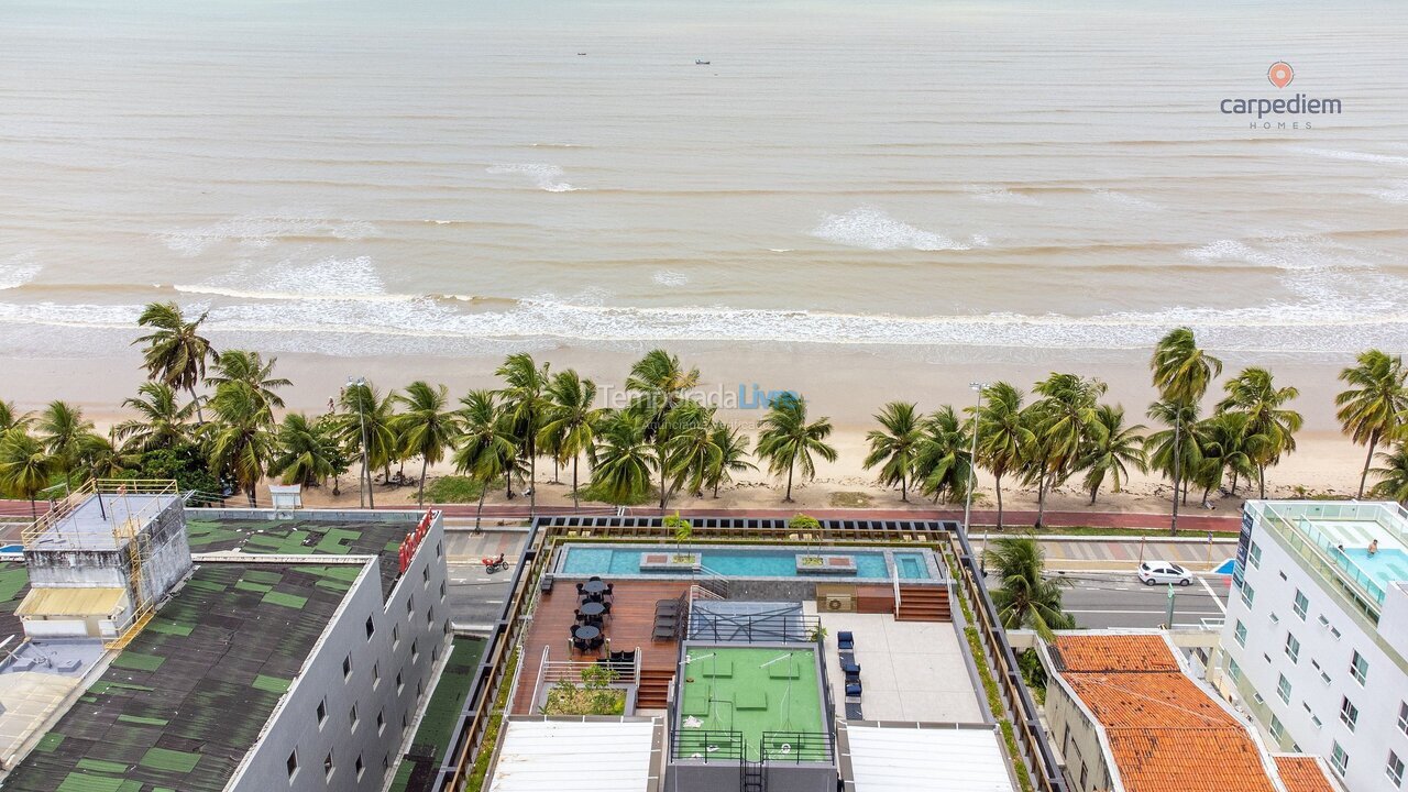 Apartamento para alquiler de vacaciones em João Pessoa (Pb Praia de Cabo Branco)