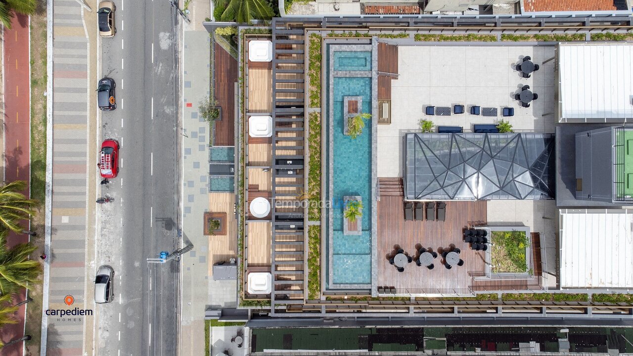 Apartamento para alquiler de vacaciones em João Pessoa (Pb Praia de Cabo Branco)