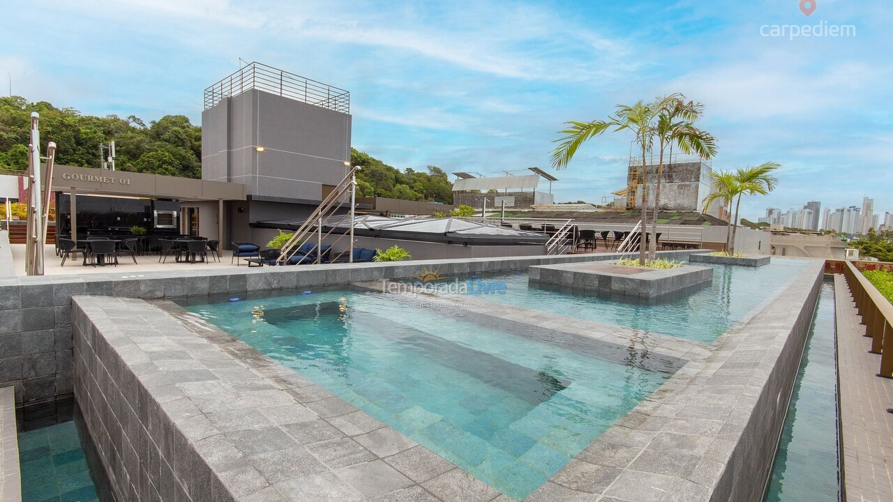 Apartamento para alquiler de vacaciones em João Pessoa (Pb Praia de Cabo Branco)