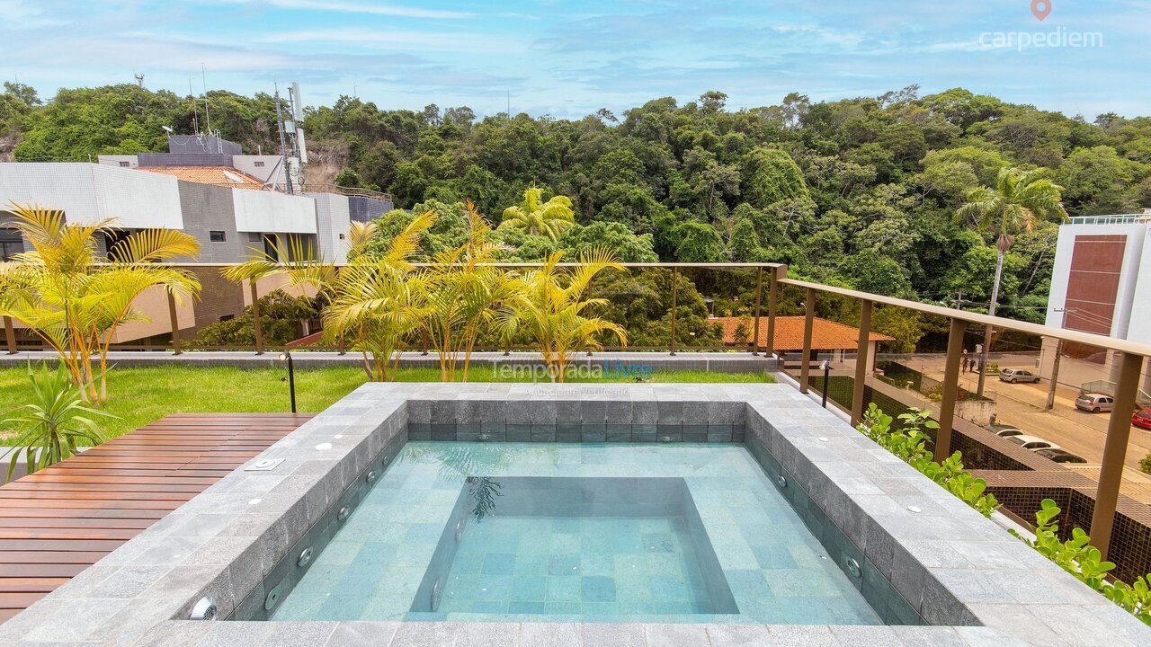 Apartamento para alquiler de vacaciones em João Pessoa (Pb Praia de Cabo Branco)