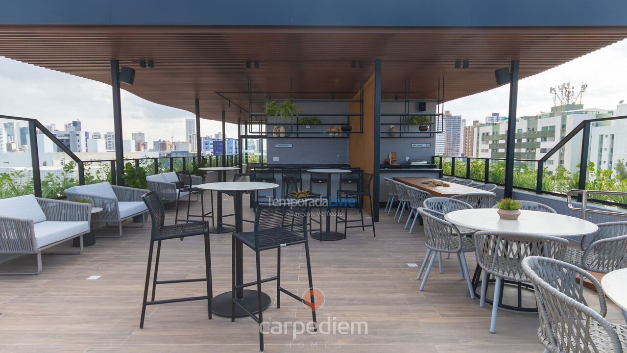 Apartamento para aluguel de temporada em João Pessoa (Pb Praia do Bessa)