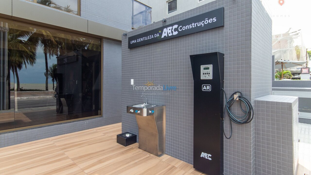 Apartamento para alquiler de vacaciones em João Pessoa (Pb Praia de Cabo Branco)