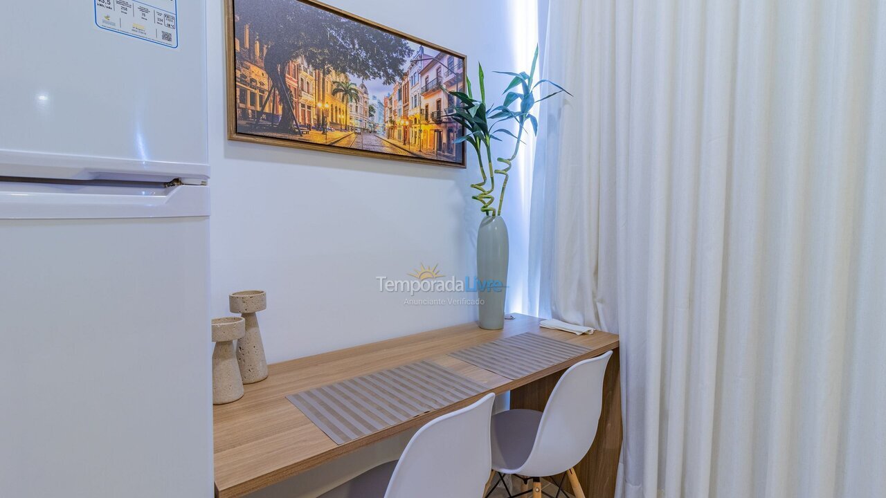 Apartamento para aluguel de temporada em Recife (Pe Boa Vista)