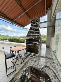 Terraço área de churrasco