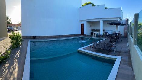 Duplex Aconchegante a 800m da Praia + Piscina e Churrasqueira!