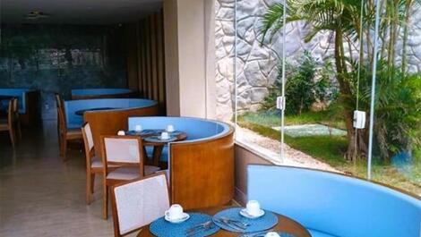 Restaurante com dois ambientes 