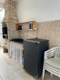 Pé na Areia, swimming pool, barbecue, monitoring and Wi-Fi.