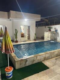 Pé na Areia, swimming pool, barbecue, monitoring and Wi-Fi.