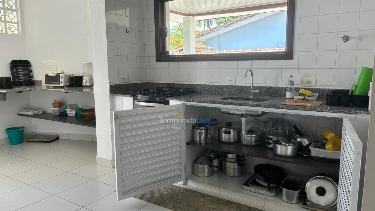 Casa para alquiler de vacaciones em Ubatuba (Praia do Tenório)