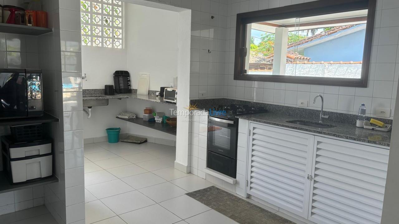 Casa para alquiler de vacaciones em Ubatuba (Praia do Tenório)