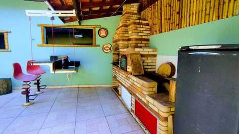 CASA COM PISCINA EM BERTIOGA INDAIÁ