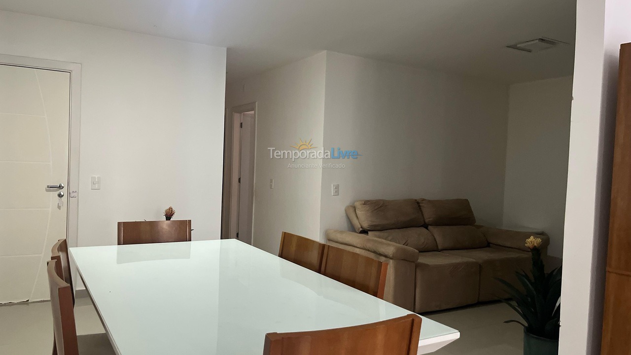 Apartment for vacation rental in Guarapari (Praia do Morro)