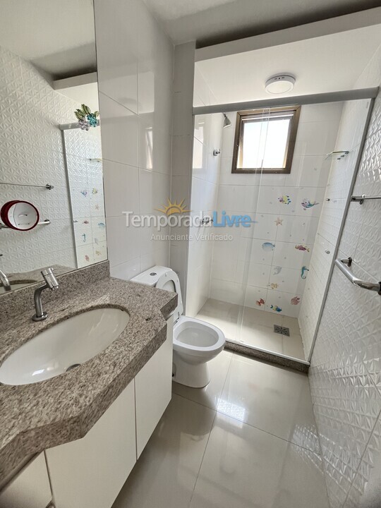 Apartment for vacation rental in Guarapari (Praia do Morro)