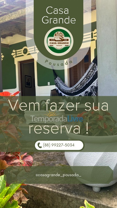 Casa para aluguel de temporada em Ubajara (Zona Rura)