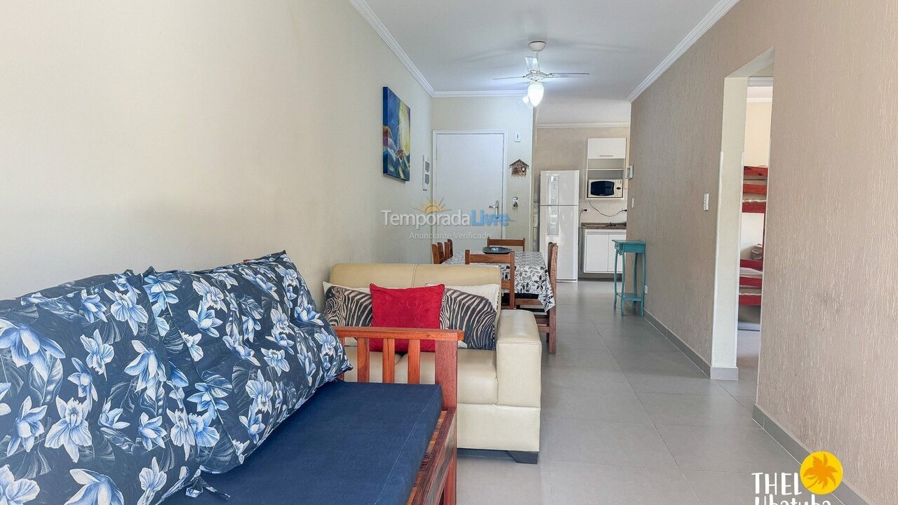 Apartamento para aluguel de temporada em Ubatuba (Praia Grande)