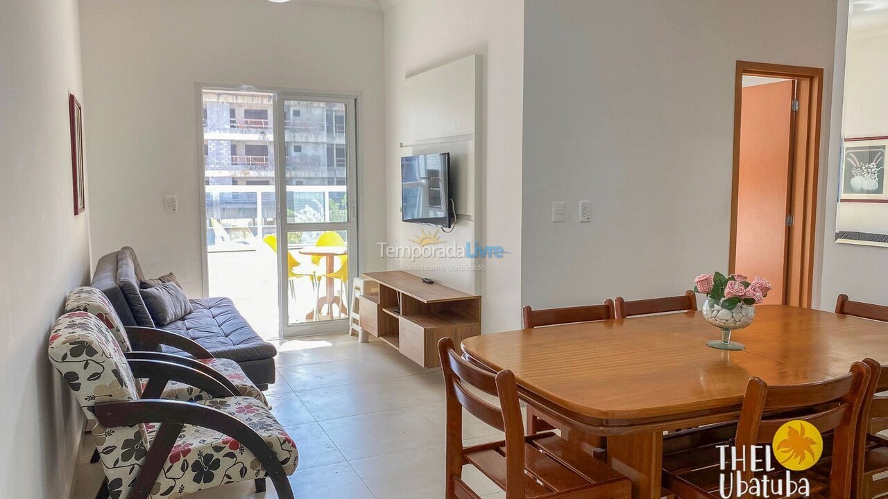 Apartment for vacation rental in Ubatuba (Toninhas)