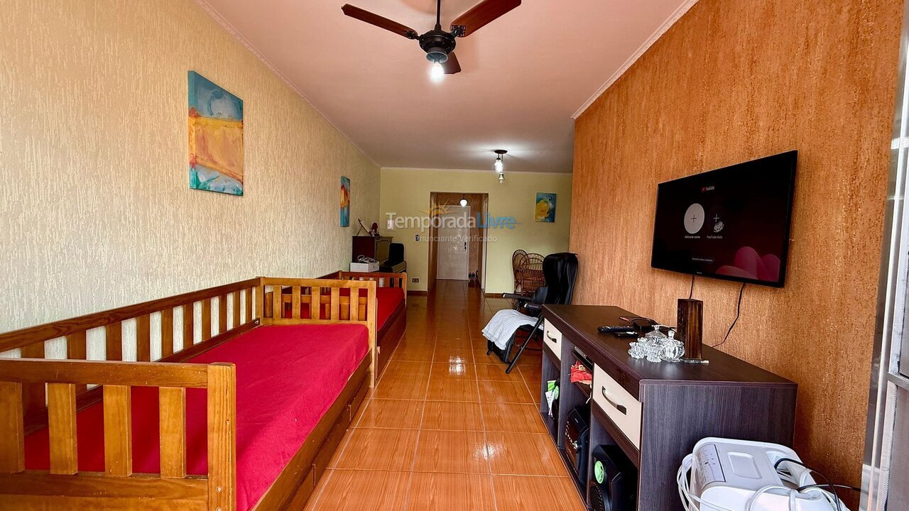 Apartamento para aluguel de temporada em Praia Grande (Vila Tupi)