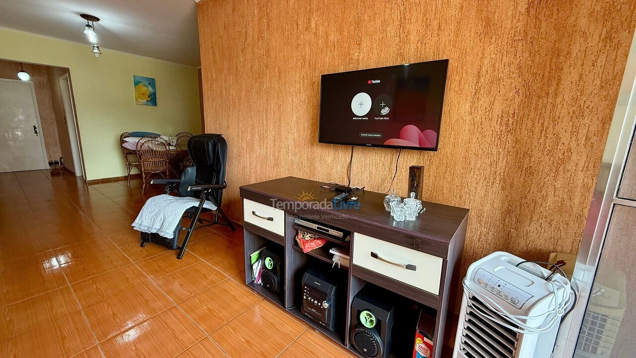 Apartamento para aluguel de temporada em Praia Grande (Vila Tupi)