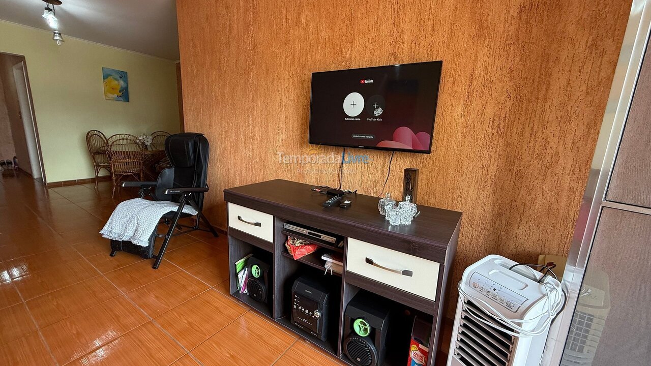 Apartamento para aluguel de temporada em Praia Grande (Vila Tupi)